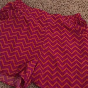 Chevron shorts